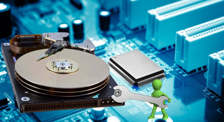 hard drive bad sectors repairing