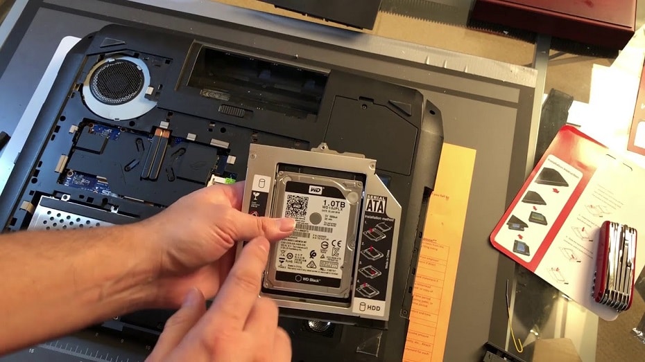 Replace the Hard Drive on Laptop